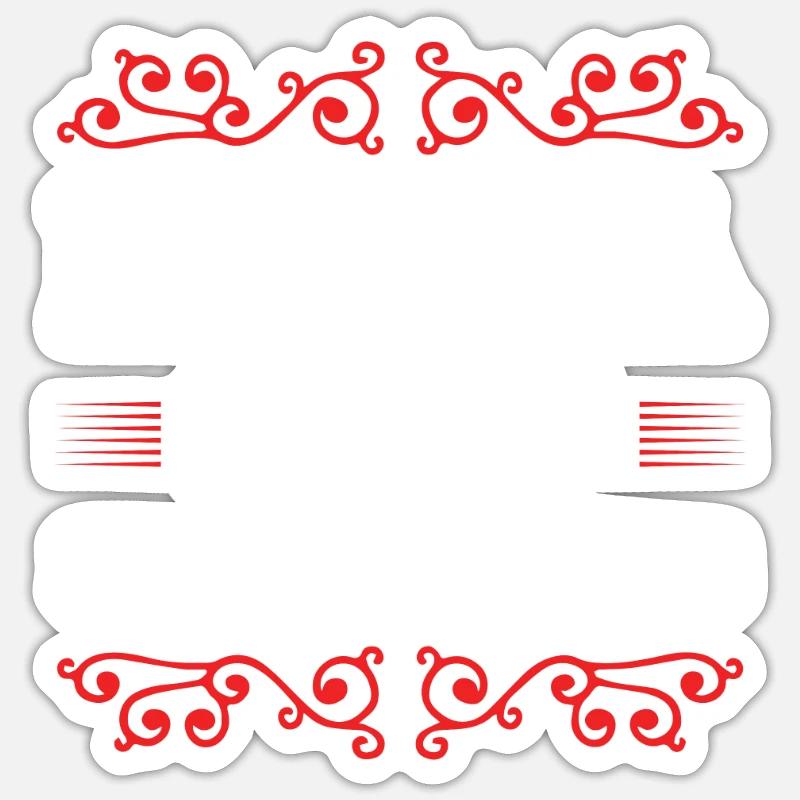 Mama Chef Superheld Mutter Sticker Größe S (10 x 10 cm)