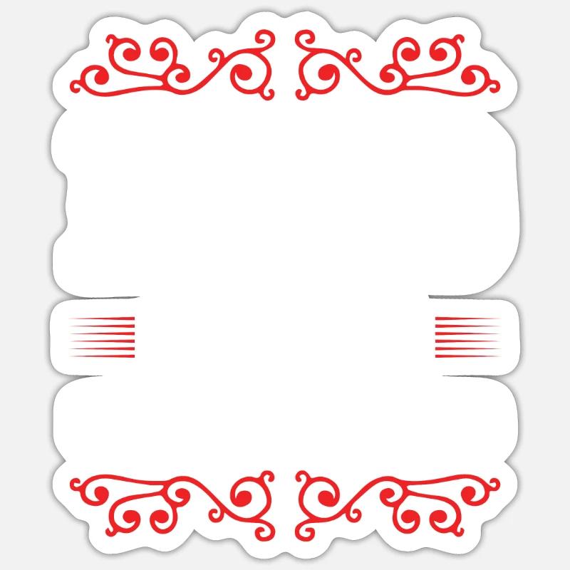 Sticker size S (10 x 10 cm) -
