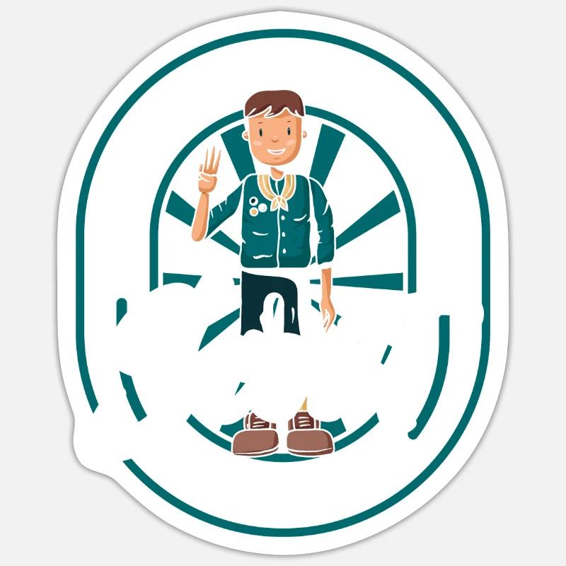 Sticker Größe S (10 x 10 cm) - 