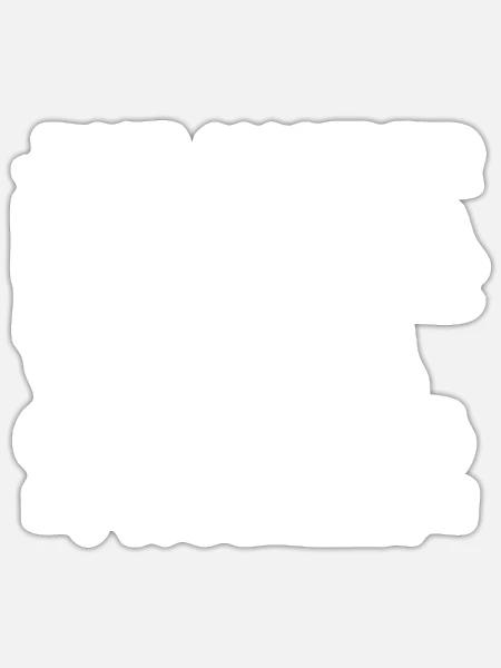 Hobbygärtner Garten Gartenbier - Sticker Größe S (10 x 10 cm) - Mattweiß