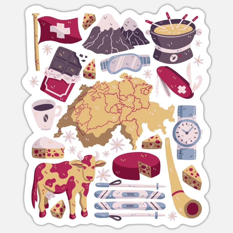 Sticker Größe S (10 x 10 cm) -