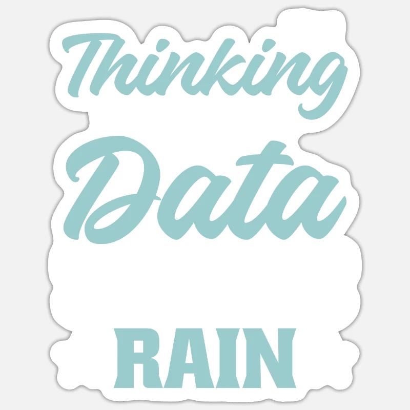 Daten Analytiker Datenschutz Beauftragter Sticker Größe S (10 x 10 cm)