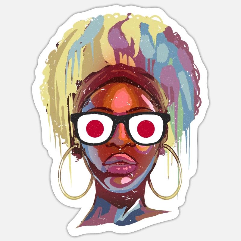 Sticker taille S (10 x 10 cm) - 