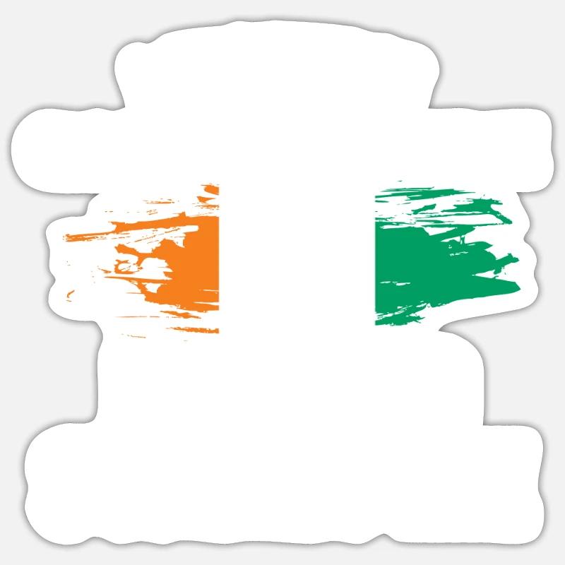 Épouse Côte d’Ivoire - Sticker taille S (10 x 10 cm) - blanc mat
