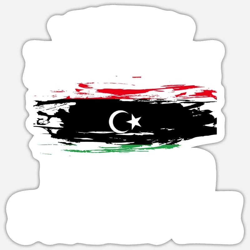 Libia Épouse Sticker taille S (10 x 10 cm)