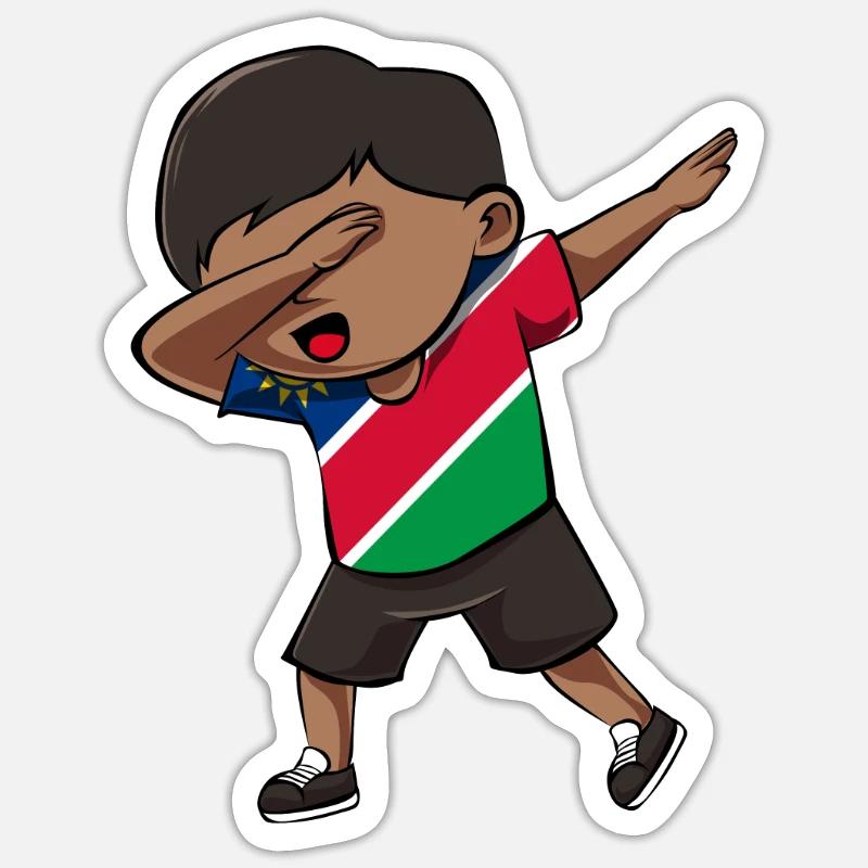 Namibia Sticker Größe S (10 x 10 cm)