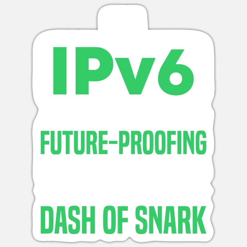 Network Engineer - Sticker Größe S (10 x 10 cm) - Mattweiß