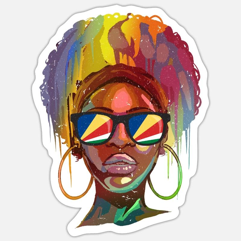 Sticker taille S (10 x 10 cm) - 