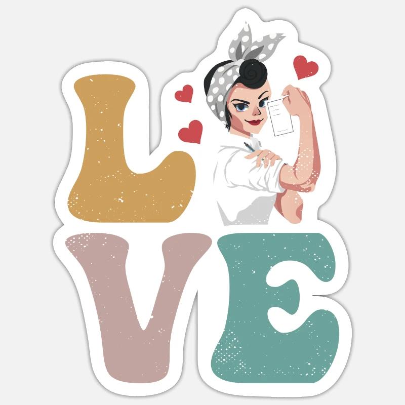 Sticker Größe S (10 x 10 cm) - 
