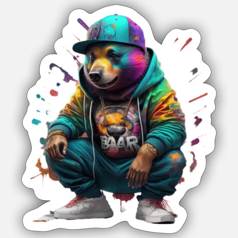 Sticker Größe S (10 x 10 cm) - 