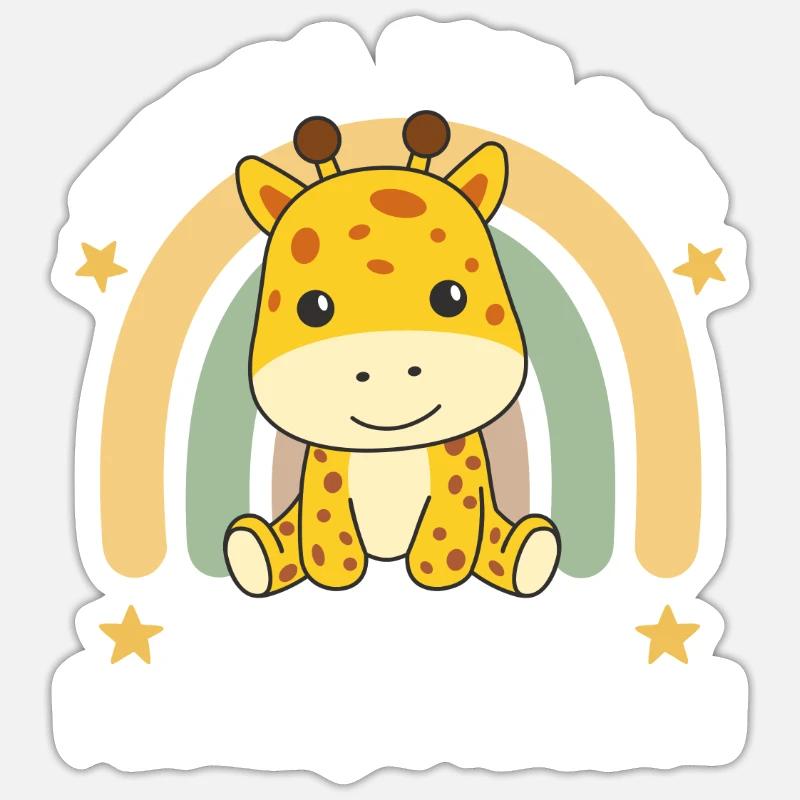 Hurra Ich Bin Jetzt Ein Kindergartenkind - Sticker Größe S (10 x 10 cm) - Mattweiß