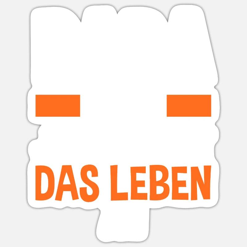 Werdender Papa 2028 - Sticker Größe S (10 x 10 cm) - Mattweiß