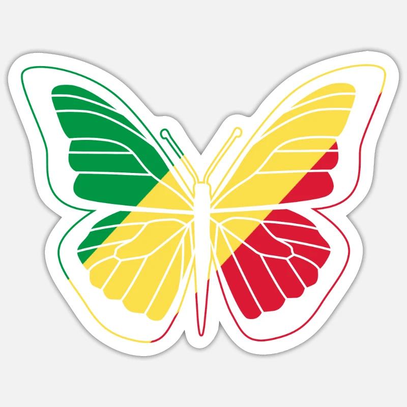 Congo Sticker size S (10 x 10 cm)