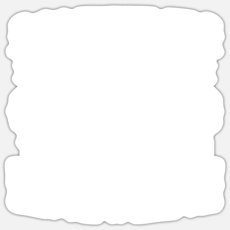 Manchmal rede ich mit mir selbst, dann lachen wir beide Sticker Größe S (10 x 10 cm)