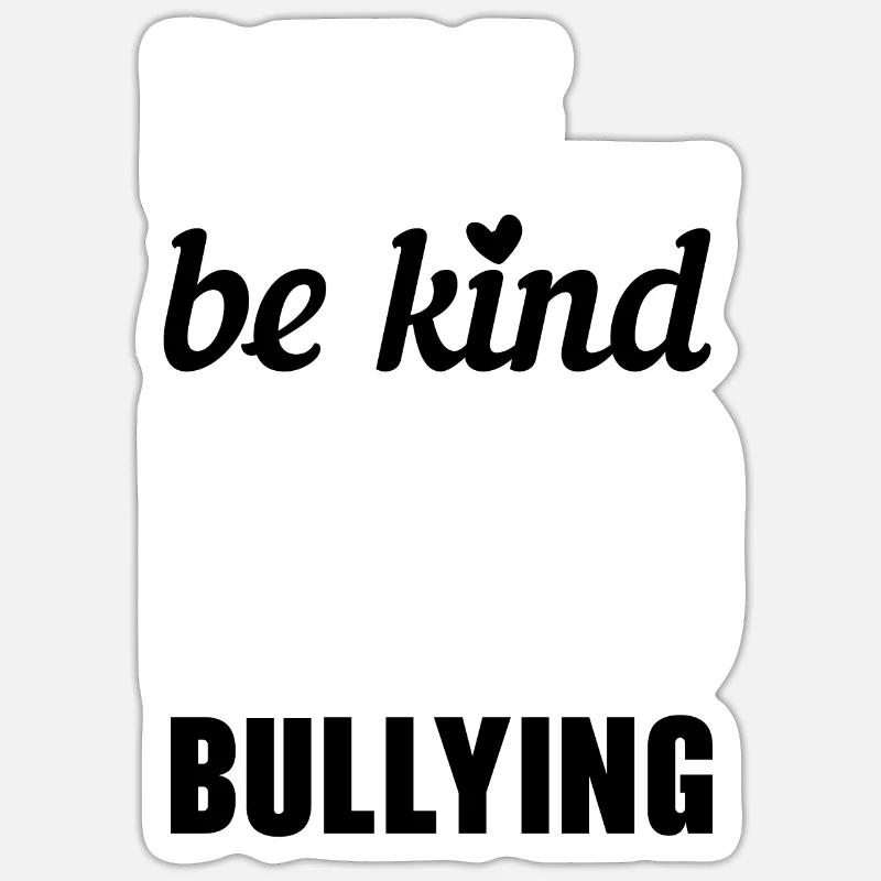 Unity Day Anti-Mobbing-Mobbing-Prävention Freundlichkeit Sticker Größe S (10 x 10 cm)