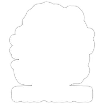 Hobby Gardener Garden Garden Beer Beer Garde - Sticker size S (10 x 10 cm) - white matte - Front