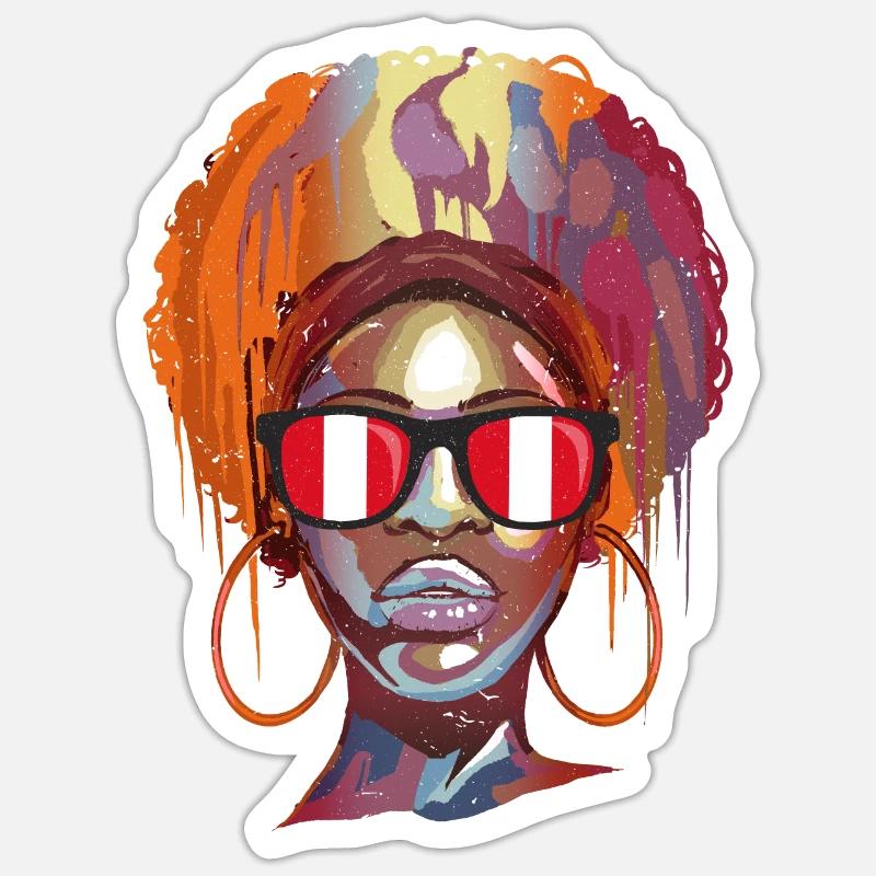 Sticker Größe S (10 x 10 cm) - 