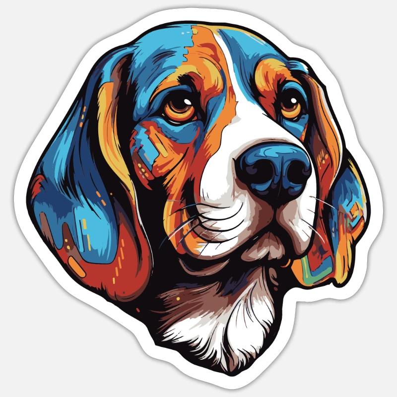 Sticker Größe S (10 x 10 cm) - 