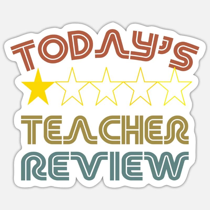 École - Sticker taille S (10 x 10 cm) - blanc mat