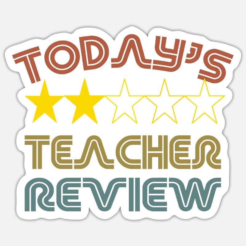 École - Sticker taille S (10 x 10 cm) - blanc mat