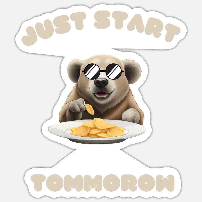 Sticker Größe S (10 x 10 cm) - 