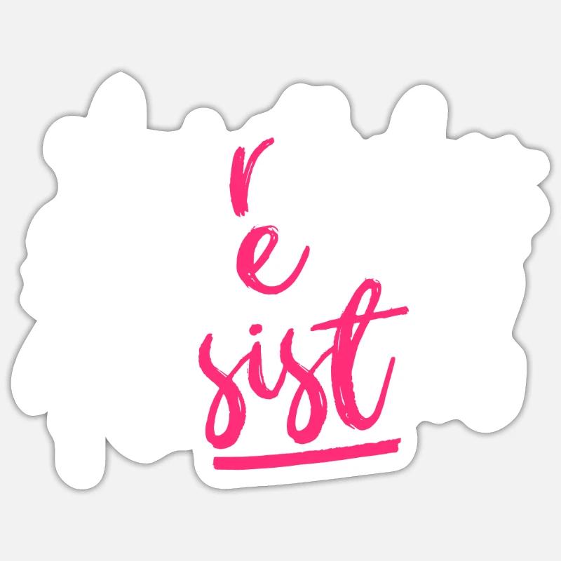 Feminist Nevertheless She Sticker size S (10 x 10 cm)