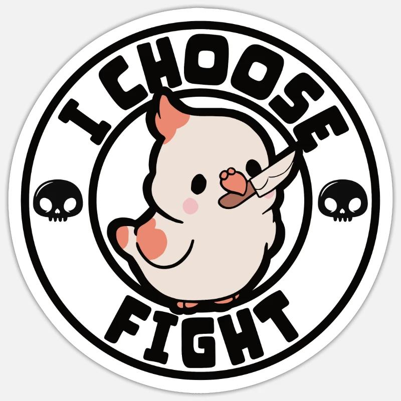 Sticker taille S (10 x 10 cm) - 