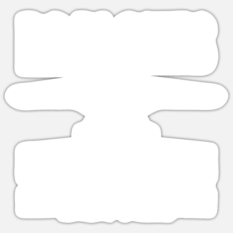 Ferngesteuertes Flugzeug Modellflugzeug - Sticker Größe S (10 x 10 cm) - Mattweiß