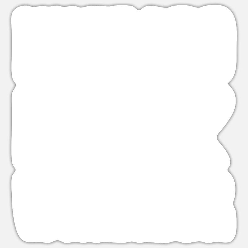 Mari d’un guerrier - Sticker taille S (10 x 10 cm) - blanc mat