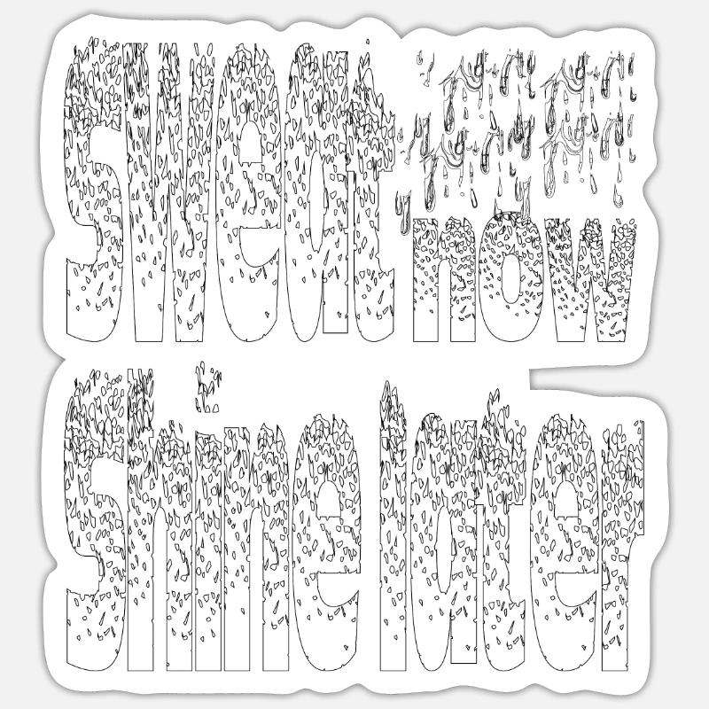 Sticker taille S (10 x 10 cm) - 