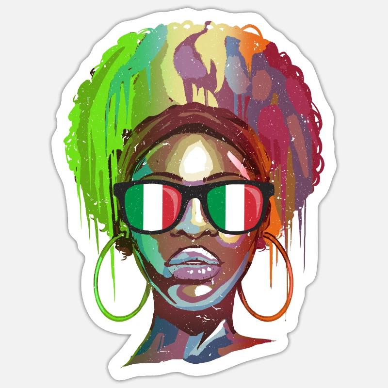 Sticker Größe S (10 x 10 cm) - 