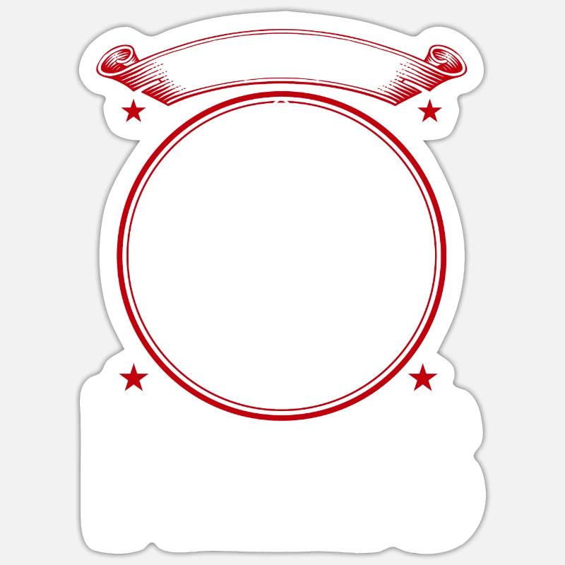 Echte Männer Bekämpfen Brände - Sticker Größe S (10 x 10 cm) - Mattweiß