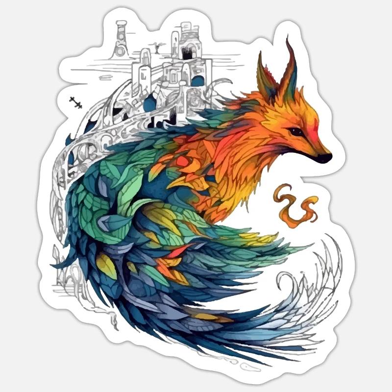 Sticker Größe S (10 x 10 cm) - 