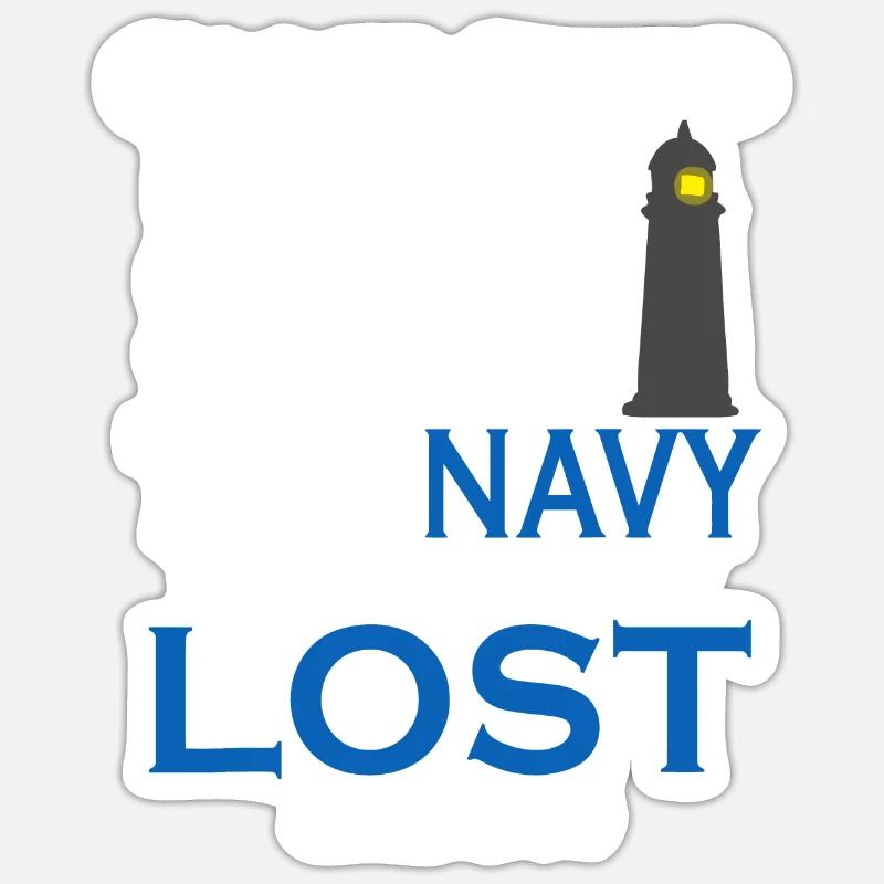 Coast Guard Making Sure Navy Doesn't Get Lost Sticker size S (10 x 10 cm)