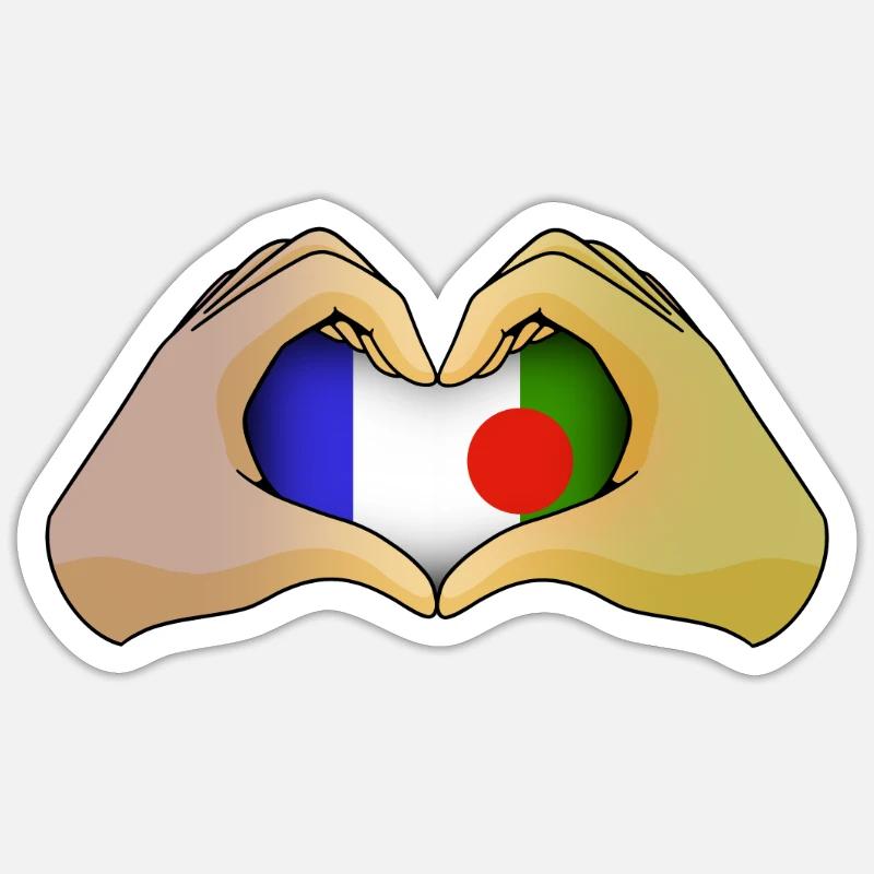 Sticker Größe S (10 x 10 cm) - 