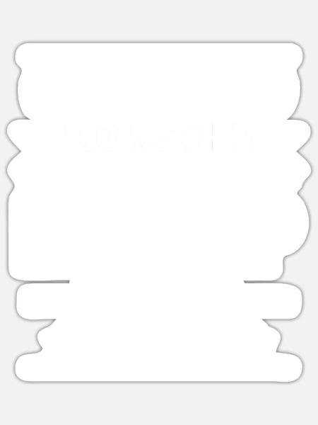 Hip Hop Tänzer - Sticker Größe S (10 x 10 cm) - Mattweiß