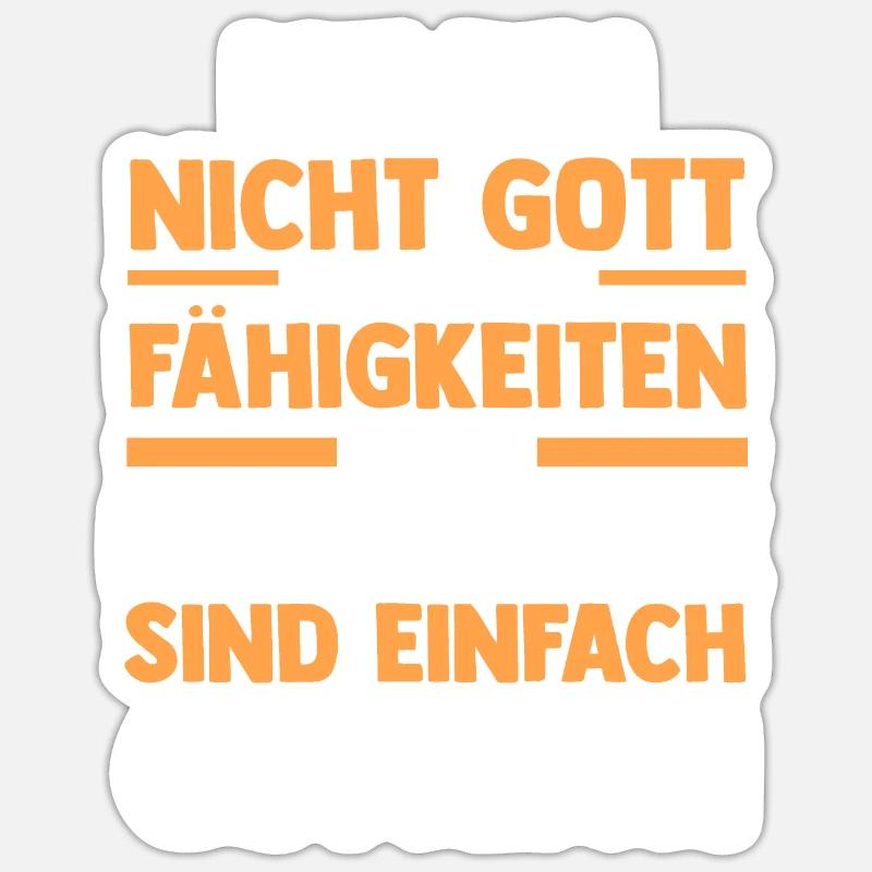 Sticker Größe S (10 x 10 cm) - 