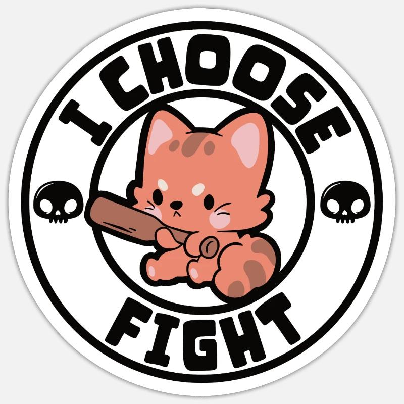 Sticker taille S (10 x 10 cm) - 