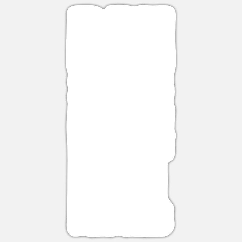 Pitbull Pitbull Verbot - Sticker Größe S (10 x 10 cm) - Mattweiß