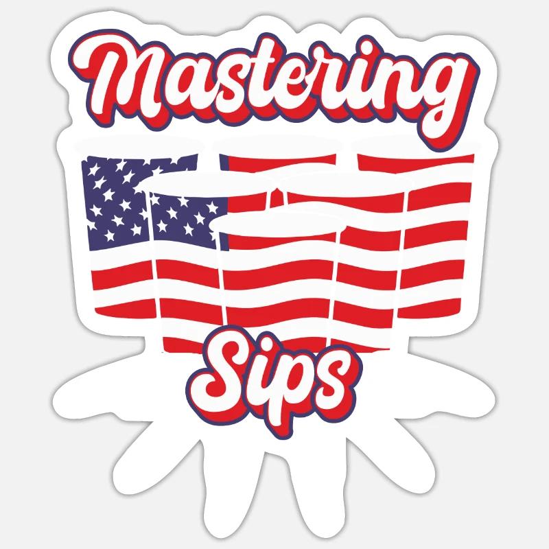 Drinking game Sticker size S (10 x 10 cm)