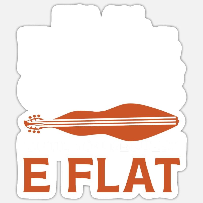 Dulcimer Dulcimore Doucemore Sticker Größe S (10 x 10 cm)