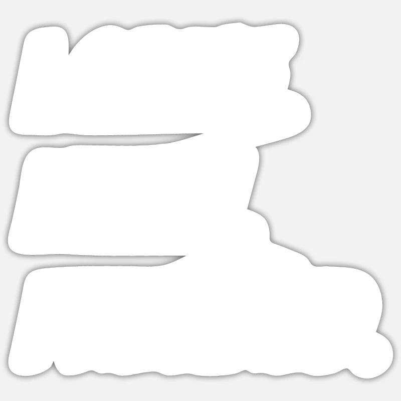 Sticker Größe S (10 x 10 cm) - 