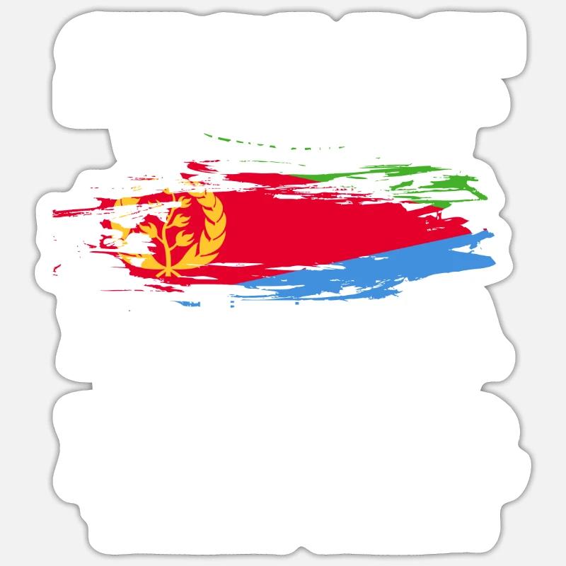 Eritrea Sticker size S (10 x 10 cm)