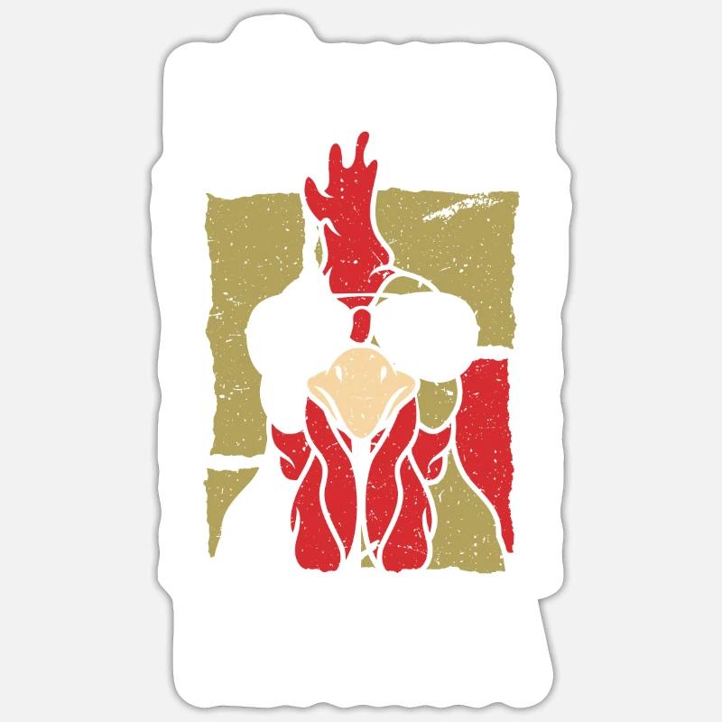Sticker Größe S (10 x 10 cm) - 