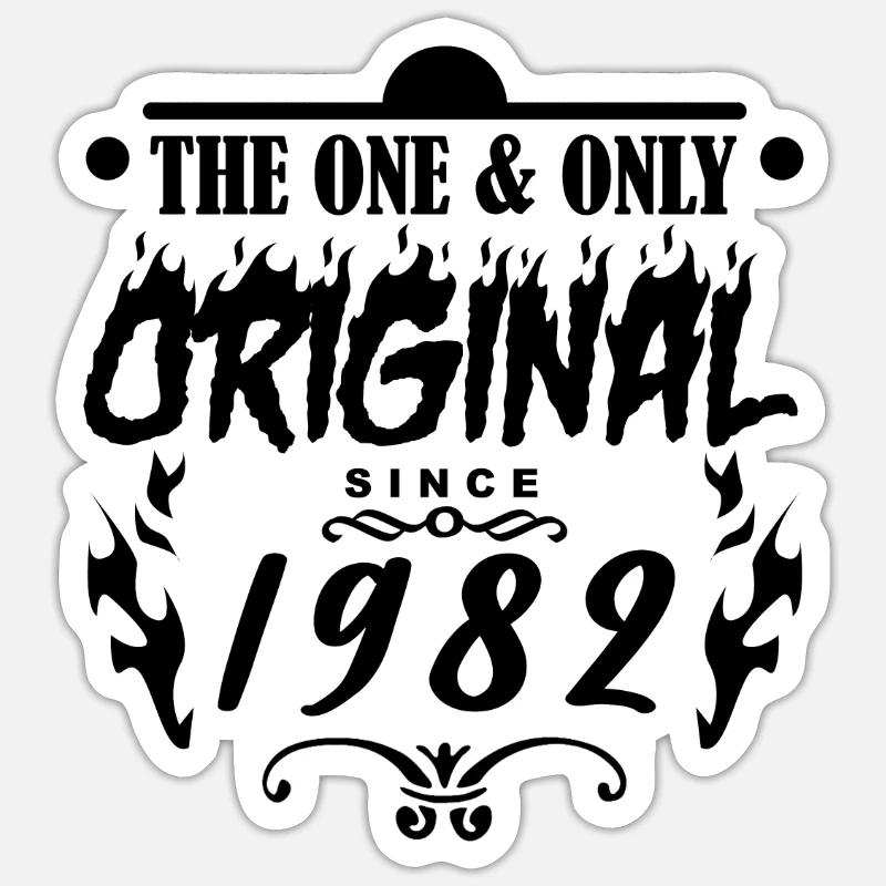 1982 - Année de construction 1982 - Année de construction 1982 Sticker taille S (10 x 10 cm)