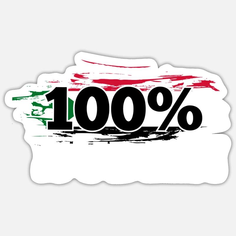 Soudan - Sticker taille S (10 x 10 cm) - blanc mat