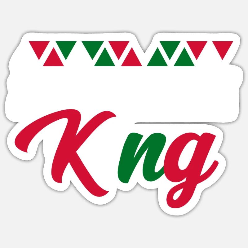 Soudan - Sticker taille S (10 x 10 cm) - blanc mat