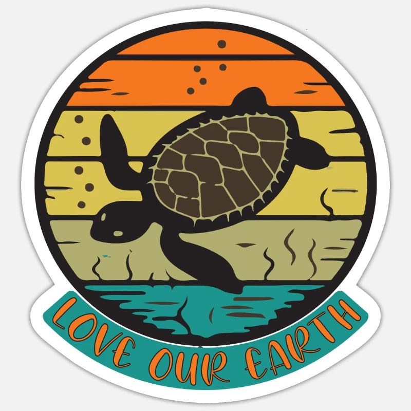 Sticker Größe S (10 x 10 cm) - 