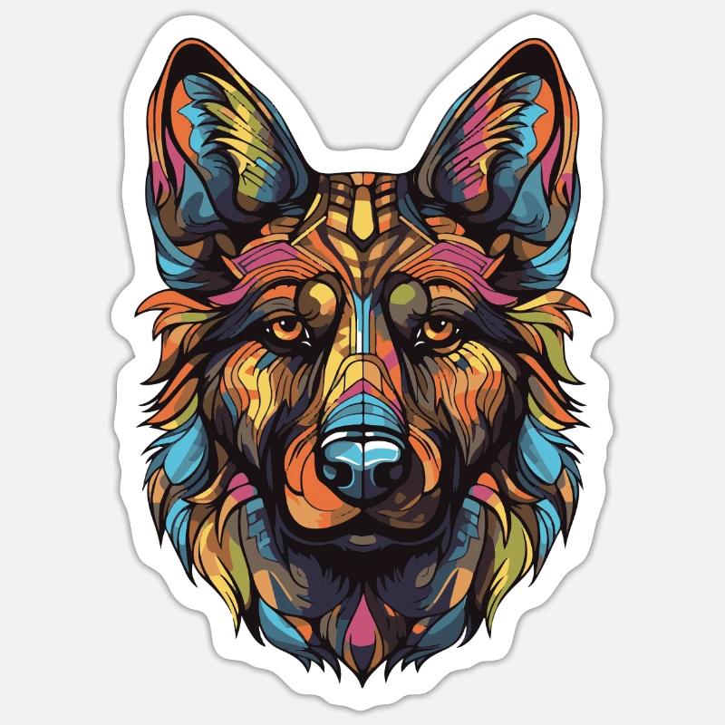Sticker Größe S (10 x 10 cm) - 