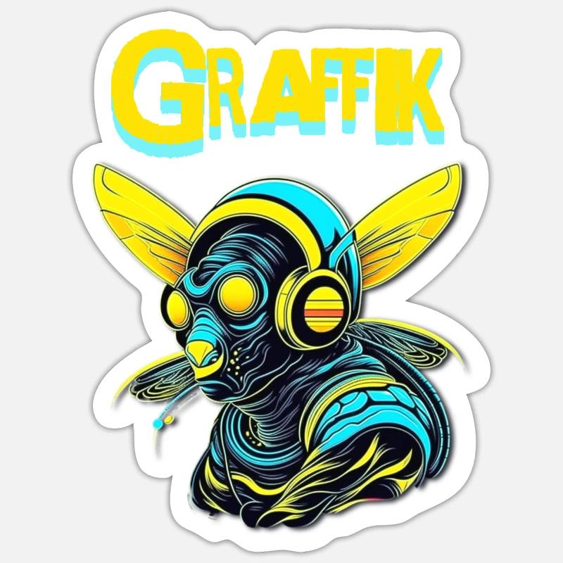 Sticker taille S (10 x 10 cm) - 